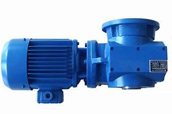 4-187rpm Mini Bevel Helical Worm Gear-Reductiemiddel 100750N.M